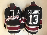 Anaheim Ducks 13 Selanne Black CCM Throwback Jersey,baseball caps,new era cap wholesale,wholesale hats